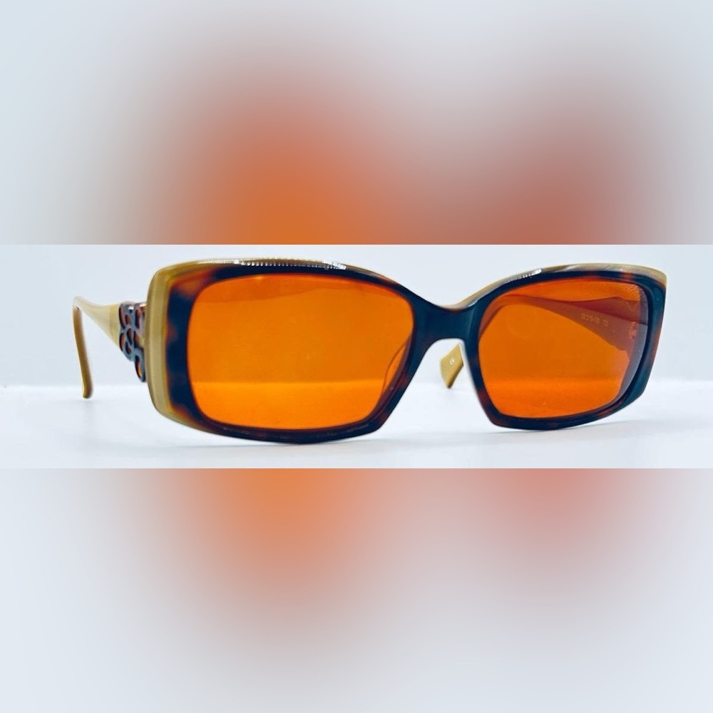 Thalia Musical Brown Oval Sunglasses Frames Only